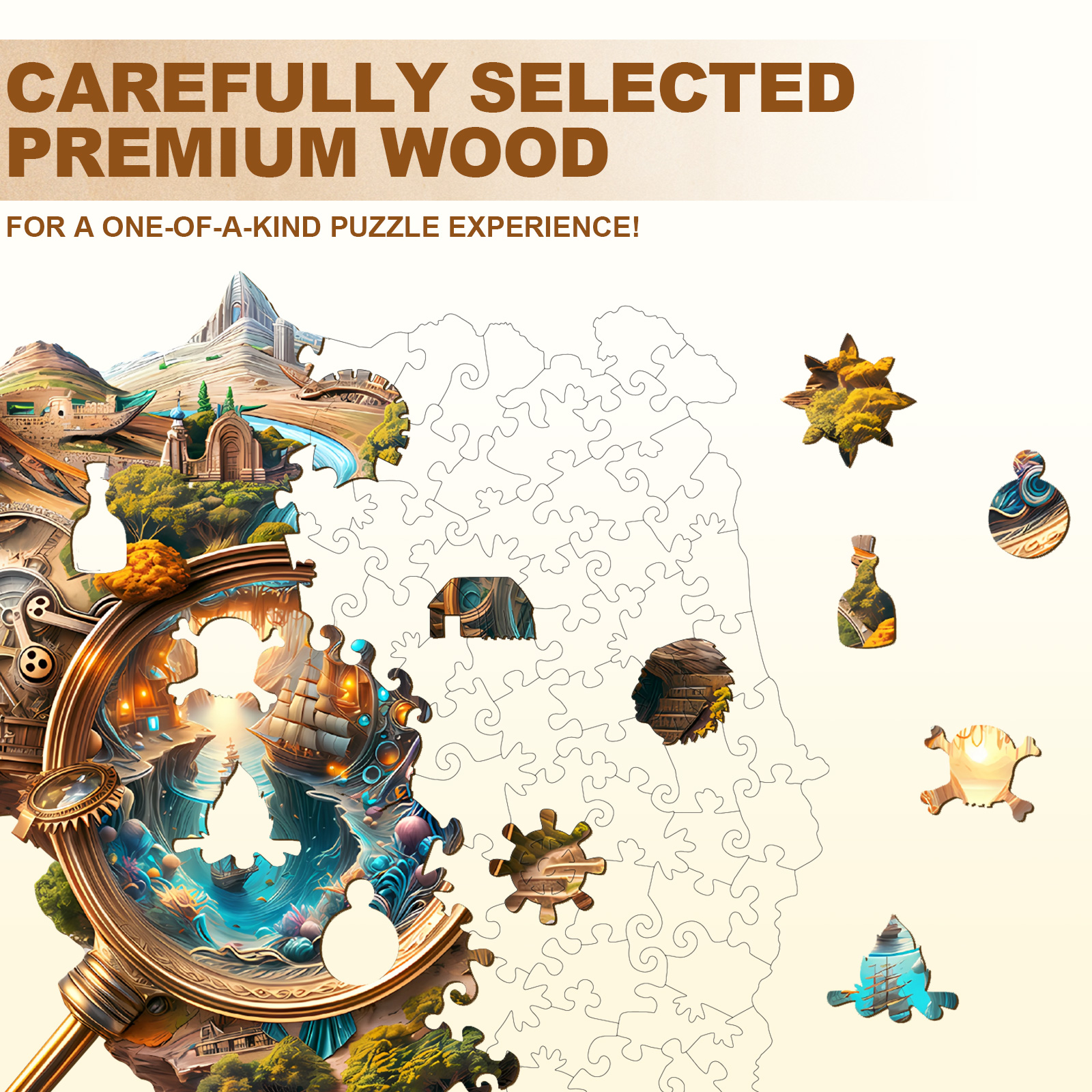 Wooden Jigsaw Puzzle – Explorer's World-1 - Image 7