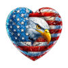 Wooden Jigsaw Puzzle – Patriotic Eagle-1