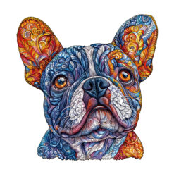 Wooden Jigsaw Puzzle –Vivid Bulldog