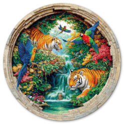 Wooden Jigsaw Puzzle – The Tiger Family
