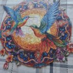 Wooden Jigsaw Puzzle-Hummingbird 2