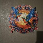 Wooden Jigsaw Puzzle-Hummingbird 2