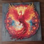 Wooden Jigsaw Puzzle-Phoenix