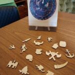 Wooden Jigsaw Puzzle - The Dragon's Library