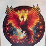 Wooden Jigsaw Puzzle-Phoenix